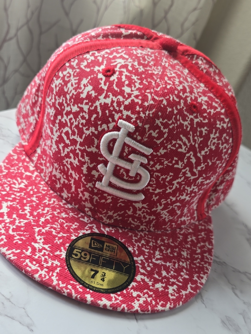 New Era Kids St. Louis Cardinals Red/White 59FIFTY Fitted Cap